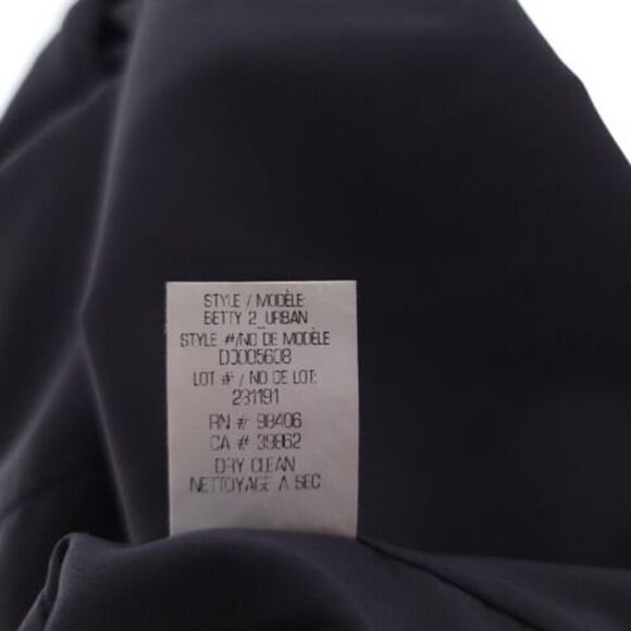 Theory Womens Size 8 Solid Gray Betty 2_Urban Sleeveless Sheath Wool Blend Dress - Picture 6 of 8